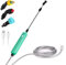 Electric Garden Plant Sprayer, Wand Rechargeable Portable Long Reach Pump with 3 Nozzles and 5M Hose Mister Sprayer for Yard Lawn Weeds Plants