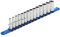 CASOMAN 14PCS 3/8 Drive 6 Pt. Mid-Length Socket Set, Metric, 6, 7, 8, 9, 10, 11, 12, 13, 14, 15, 16, 17, 18, 19 mm, Mirror Chrome Finish