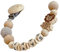 personalisierte Kette mit Namen für für Mädchen in Rosa Baby Geschenk personalisiert zur Geburt & Taufe Motiv Löwe (Holz Buchstaben)