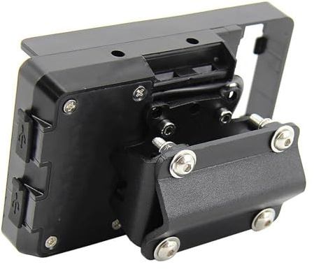 Mingbereit Supporto Navigatore GPS per BMW per R 1200 GS per R1200GS per R1200 Adventure 2005-2012 Staffa per Moto Staffa di Navigazione GPS per Telefono Staffa Navigazione(3)