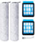 Fixbetter Rullo Spazzola di Ricambio e Filtri HEPA per BISSELL CrossWave OmniForce & OmniFind Aspirapolvere Senza Fili (3912N), 2 Spazzole a Rullo + 2 Filtri HEPA + 1 Spazzola per la Pulizia
