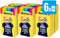 Iberia - Tinte Para Ropa Color Azul Marino, Color Brillante y Duradero, No Destiñe, Incluye Cubeta con Fijador y Dos Sobres de Tinte, Apto Para Teñir en Lavadora y A Mano - Pack 6 x 70 g