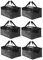 Moving Bags, ZIZINET Moving Bags Extra Large Strong,90L Big Bags with Backpack Straps,Handles, Zippers and Tag Pocket, for Moving,Travelling,Camping, Gardening Tools,Holiday Decorations Storage,6PCS