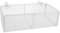 MAGICLULU Organizer Basket Wire Basket Iron Organizer Bins Hanging Wire Basket White
