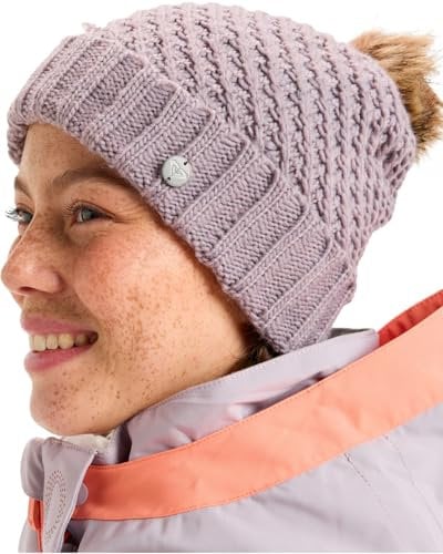 Roxy Blizzard Beanie Mütze, Violett, One Size