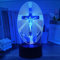 Jesus Kreuz Nachtlicht Kinder, 3D LED Jesus Cross Lampe 16 Farben Farbwechsel mit Fernbedienung, Kommunion Zimmer Deko, Kommunion Weihnachten Geburtstag Christliche Geschenke für Kinder Jungen Männer
