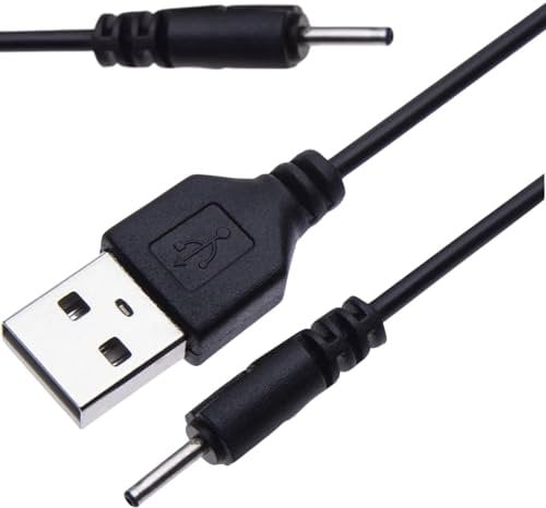 Nokia USB Charger Cable Small Pin Charging Cord Only Compatible with Nokia C6-00, C6-01, C7-00 / E50 E51 E61 E63 E65 E66 E71 E72 E75, E90, N71, N72, N73, N76, N77, N78, N79, N8, N80, N81, N82 (3.3ft)
