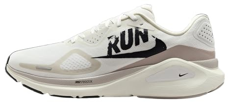 Nike Men's Structure 26 Sneaker, Summit White/Black/Vast Grey, 14 UK