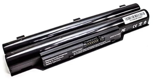 Akku, kompatibel mit Laptops, Typ Li-Ion, 10,8 V, 4400 mAh, ideal für Fujitsu Lifebook LH520/AH530/A512/A531.