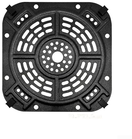 Air Fryer Zubehör für Nin*ja AF14 Air Fryer 2QT | 4-in-1 Air Fryer Grill Pan Grillplatte Crisper Plate | Ersatzteile Tray Rack | spülmaschinenfest