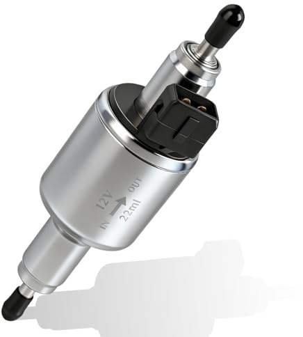 12V 22ML Ölpumpe Kraftstoffpumpe für 2KW 5KW 8KW Dieselheizung Dosierpumpe Standheizung Diesel präzise Kraftstoffzufuhr für Auto LKW Wohnmobil Boot Heizsysteme effizienter Ersatz