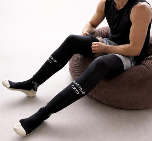 Jambière de Cryothérapie, Manchon Thermique Long pour Jambe en Gel, Mollet Genou et Cuisse, Chaud et Froid, Récupération (1)
