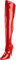 Pleaser Damen Seduce-3010 Oberschenkelhohe Stiefel, Rot (rotes Leder), 39 EU