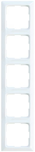 Legrand 5-fach Rahmen Creo, ultraweiß, 776205