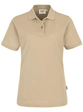 HAKRO Damen Polo-Shirt „Top“ 224 - sand - Größe: S
