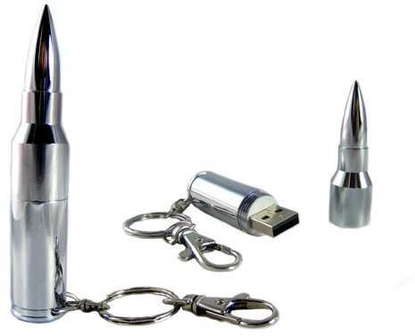 4GB USB Flash Drive Novelty USB Bullet