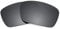 Revant Verres de Rechange Compatibles avec Oakley Fuel Cell, Polarisés, Chrome Noir MirrorShield
