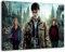 harry potter Format 100x70 cm Bild auf Leinwand, XXL riesige Bilder fertig gerahmt mit Keilrahmen, Kunstdruck auf Wandbild mit Rahmen