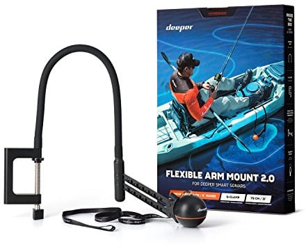 Deeper Flexible Arm 2.0 – flexibler Montagearm für Angelboot, Bellyboot und Kajak