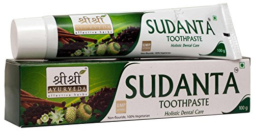 Sri Sri Tattva SUDANTA Toothpaste, 200g, Non Fluoride 100% Vegetarian