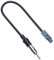 Adaptateur d'antenne d'autoradio Fakra Adaptateur d'antenne de véhicule Radios sélectionnées compatibles avec B.M.W Série 1, 2, 5, X3, X5, Z3, Z4 | Connecteur DIN de Type Motorola - Fakra