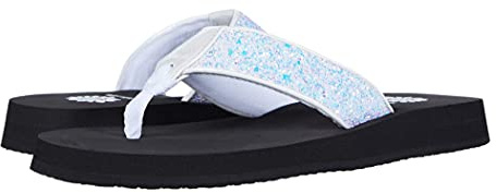 Yellow Box Damen Feliks Flipflop, Weiss/opulenter Garten, 38.5 EU