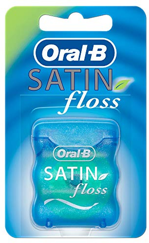 Oral-B Satin Dental Floss, Mint Flavour, 25 m