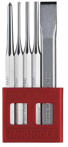 TENGTOOLS 237860101 Tengtools Model PCX05 Bits and Chisel Set
