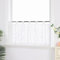 Joyswahl Scheibengardine Voile Bistrogardinen mit Schlaufen Elisabeth Kurzgardine HxB 45x90cm Streifen 1er Pack