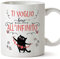 MUGFFINS Tazza San Valentino (Ti amo) - ti amo all'infinito ed oltre - Idee Regali Anniversario Originali per Lui/per Lei/Ragazzi/Fidanziati