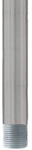 72in Ceiling Fan Extension Downrod in Brushed Nickel