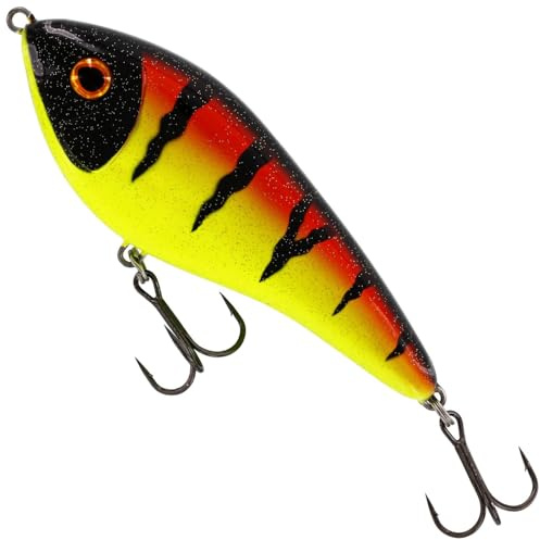 Westin Swim Glidebait 15cm 107g - Suspender Jerkbait, Farbe:Alert Perch