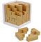 3D Denksport-Puzzle aus Holz von Sharp Brain Zone. Erzieherisches Spielzeug für Kinder und Erwachsene. Erforsche Deine Kreativität und Deine Gabe, Probleme zu Lösen. (Gold-Ausgabe)