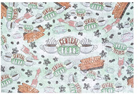 Central Perk Coffee Cup Jigsaw Puzzle, 400 Pieces, Officially Licensed Friends TV Show Merchandise