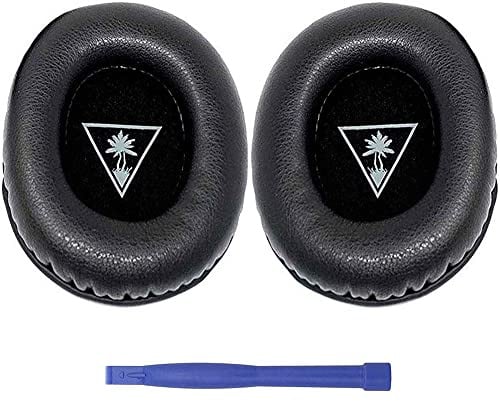 Per Turtle Beach XO 7 cuscinetti auricolari di ricambio in memory foam in pelle compatibile con Turtle Beach Ear Force XO Seven XO 7 XO7 Pro Premium Gaming Headset Xbox One (Earpads)