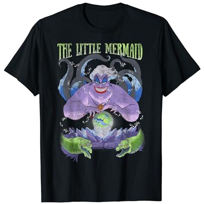 Disney The Little Mermaid Evil Ursula Crystal Ball T-Shirt