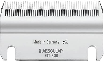 Kerbl GT508 Untermesser für Aesculap Schermesser Econom, 51 Zähne, 0.1mm Schnittlänge, 100 Stück