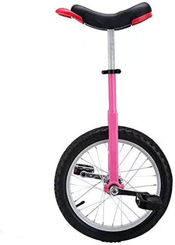 JINCAN. Rosa Einrad 16 Zoll / 18 Zoll / 20-Zoll-Balance-Fahrrad-Rad mit unabhängiger Halterung-einfach zu montieren, sicher, komfortabel, radesrad Reiten, Outdoor-Sport, Fitnessübung, gesund und siche