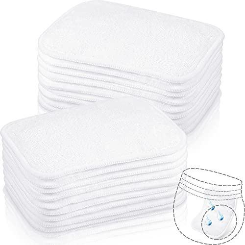 Tondiamo 20 Pcs Dog Diaper Pads Washable Reusable Liners, Female, Small