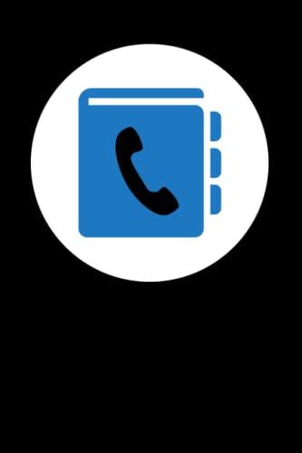 Telefonbuch für Senioren: Telefon- und Adressbuch mit großer Schrift für Menschen mit Sehschwäche (Rentner, Oma, Opa) - Handliches Kontaktbuch in Großdruck