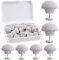 16 Stück Bettdeckenhalter Bettdecken Clips rutschfeste Bettdeckenbezug Klammer Bettdeckenclips Quilt Fixer Duvet Cover Clips für Decke, Bettlaken, Steppbett, mit Aufbewahrungsbox