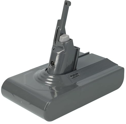 vhbw Battery compatible with Dyson V8 Range, V8 Animal Exclusive, V8 Fluffy Vacuum Cleaner Grey (3000 mAh, 21.6 V, Li-Ion)