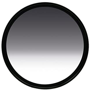 Dörr Digiline Grauverlaufsfilter, 2 Blendenstufen, ND 0,6X, aus stabilem Resin Material, farbneutraler Schraubfilter mit Frontgewinde (49 mm)