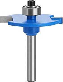 1pc 6mm 6.35mm Shank T-Sloting Biscuit Joint Slot Cutter Giunto Slotting Router Bit 4mm Altezza Fresatrice Lavorazione del Legno