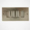 FEB ELETTRICA PLACCA Alluminio con Viti Bronzo 5 Fori per Serie Magic 2515