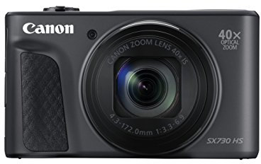 Canon PowerShot SX730 HS 20.3 MP Camera - Black (Renewed)