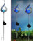 Solar Metallobjekt Blue Wave, 17x6,2x89 cm Gartenstecker, Deko, Garten, Solarleuchte, Solarlampe, Gartenstecker Solarlampen für außen, kabellose Gartenbeleuchtung, Gartendeko wetterfest.