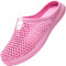 SAGUARO Uomo Donna Spiaggia Traspirante Pantofole Leggero Flessibile Estate Sandali Anti-scivoloso Unisex Clogs Piscina Slippers 36EU Rosa