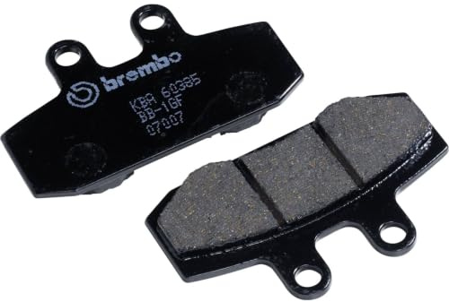 BREMBO 07012 Bremsbelagsatz Bremsbeläge Vorne und Hinten Kompatibel mit PIAGGIO MOTORCYCLES HEXAGON