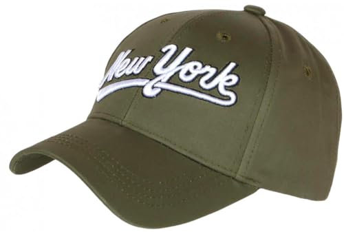 Hip Hop Honour NY Green Vintage Chic Cap aus Baumwolle Bronxa Baseball – Herren, grün, Einheitsgröße
